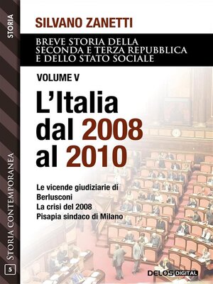 cover image of L'Italia dal 2008 al 2011